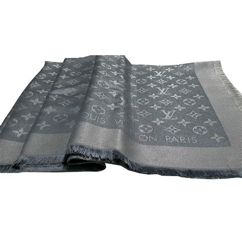 grey scarf louis vuitton|Louis Vuitton scarf on sale.